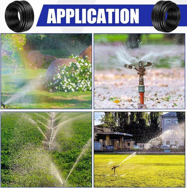 Alt view image 6 of 7 - Hoolerry Solid Sprinkler System Wire 18 Gauge Irrigation Wire with UV Resistant PVC Jacket Sprinkler Cable for Underground Irrigation System Field Central Control System 30V, UL Listed (18/4, 50 Ft)