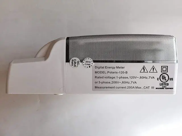 Alt view image 6 of 7 - DAE P153-400-S KIT, UL CTEP kWh Smart Submeter 1P3W(2 hot wire 1 neutral) 400A 120/240V 2 CTs RS485