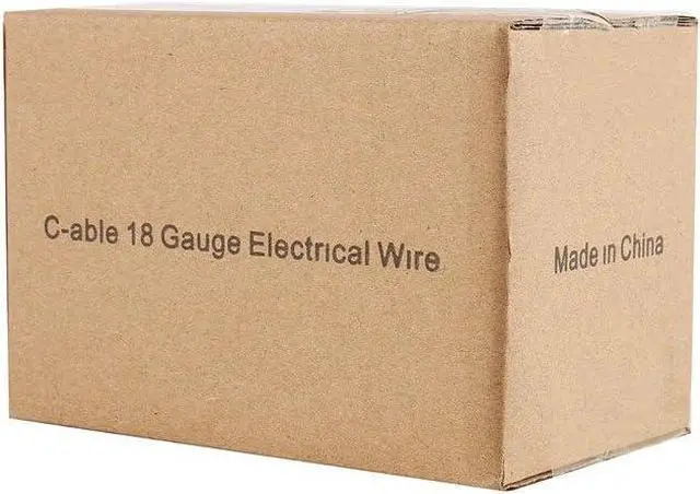 Alt view image 7 of 7 - 100FT 18 AWG Gauge Electrical Wire Hookup Red Black Copper Stranded Auto 2 Wire Low Voltage 12v DC Wire for Single Color LED Strip Extension Cable Cord Spool