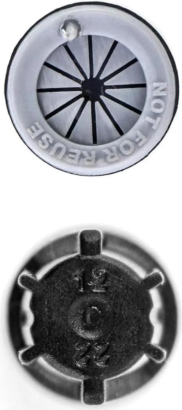 Alt view image 2 of 7 - QWORK Waterproof PVC Connectors, 100 Pcs Wire Connector Electrical Nuts Caps for Low Voltage Landscape and Outdoor Wires - Compatible with Multiple Wire Gauges