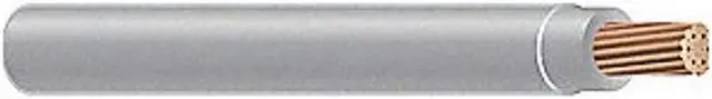 Main image of 6 AWG 19-Stranded THHN Gray Copper Building Wire (35ft)