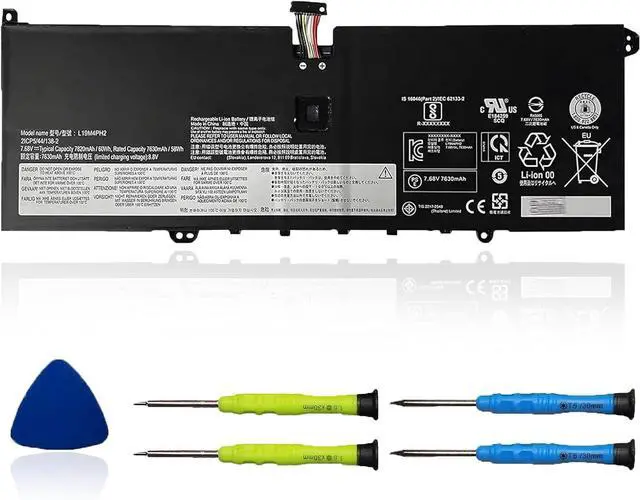Main image of L19M4PH2 5B10Z33896 L19C4PH2 5B10Z33895 Battery Replacement for Lenovo Yoga 9-14ITL5 Yoga 9i (14inch) 2-in-1 Series 7.68V 60Wh 7630mAh