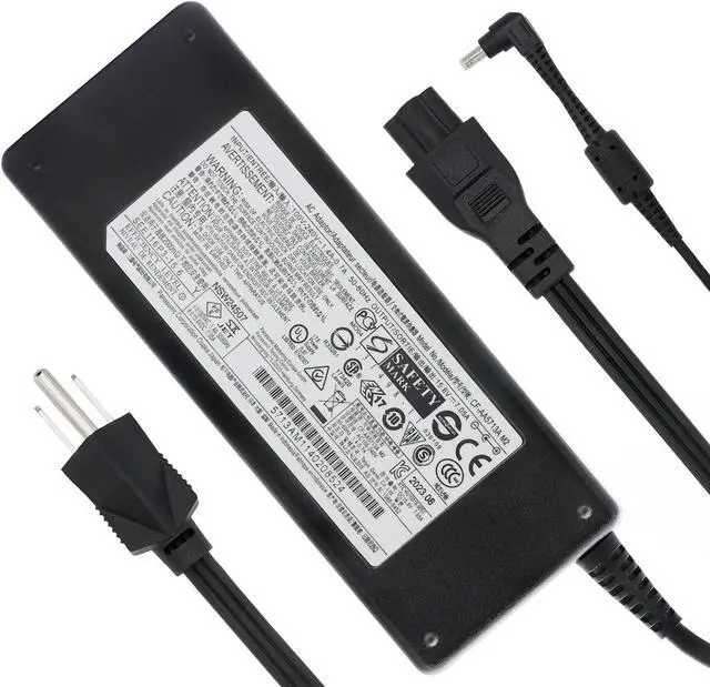 Main image of Original 110W 15.6V 7.05A CF-AA5713A M2 Power Charger for Panasonic Toughbook CF-31 CF-53 CF-52 CF-19 CF-54 CF-33 CF-74 CF-AA5713A M1 Laptop AC Adapter with Power Cord 5.5 2.5mm