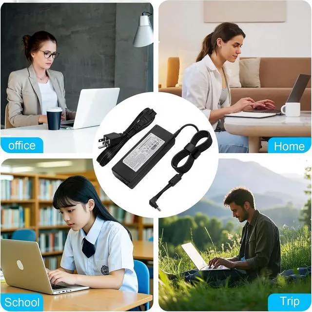 Alt view image 7 of 7 - Original 110W 15.6V 7.05A CF-AA5713A M2 Power Charger for Panasonic Toughbook CF-31 CF-53 CF-52 CF-19 CF-54 CF-33 CF-74 CF-AA5713A M1 Laptop AC Adapter with Power Cord 5.5 2.5mm