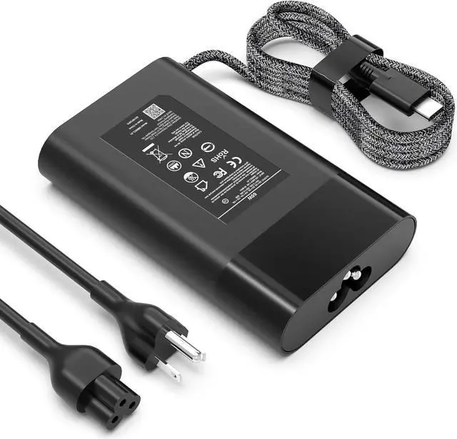 Main image of 2025 New Slim 65W USB C Laptop Charger Replacement for HP Laptop Charger HP Spectre X360 Elitebook x360 Elite x2 Envy ProBook Travel Fast Charging Type C Power Cord Supply