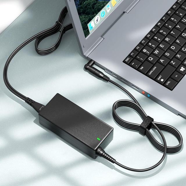 Alt view image 6 of 7 - Powseed 90W Universal Laptop Charger Replacement for HP Acer Aspire Asus Vivobook Toshiba Gateway Lenovo Ideapad Dell Inspiron Sony Samsung Power Supply Cord Computer AC Adapter with 15 Tips