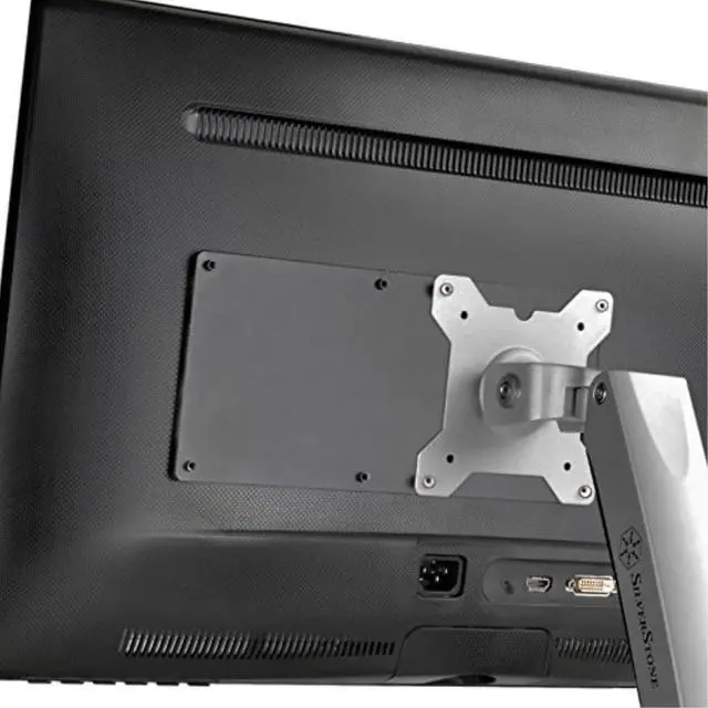 Alt view image 2 of 3 - Silverstone MVA01 NUC/Monitor Arm Extension Bracket with VESA Mount Specification, SST-MVA01