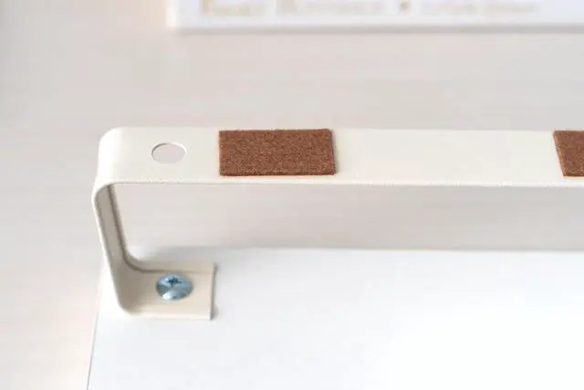 Alt view image 5 of 7 - IRIS USA 1-Tier Multi-Purpose Modern PC Monitor Organizer Stand with Metal Legs, Ergonomic Desktop and Countertop Riser for Computer Laptop TV Kitchen Pantry and Closet Organization, White