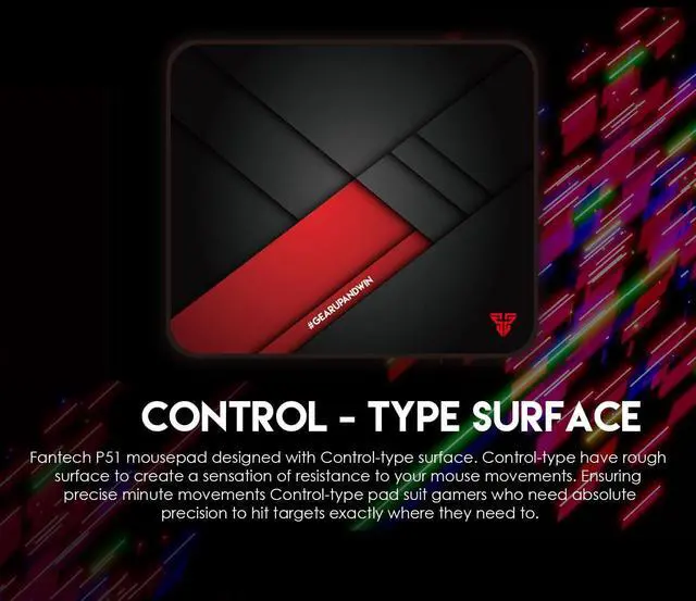 Alt view image 3 of 7 - FANTECH P51S Gaming Keyboard and Mouse Combo, Headset and Stand, Mouse Pad Wired RGB Rainbow Keyboard PC Beginner Gamer Basic 5 in-1 Gaming Set