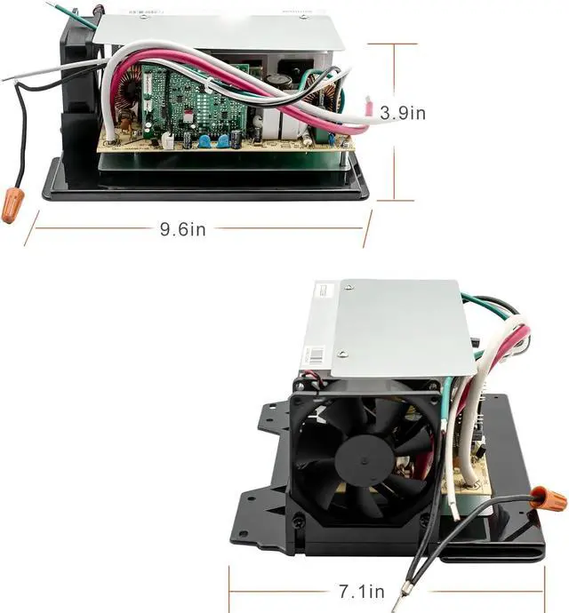 Alt view image 4 of 7 - WF-8955-AD-MBA Main Board Assembly for WF-8900-AD Series Power Center - 55 Amp, Black