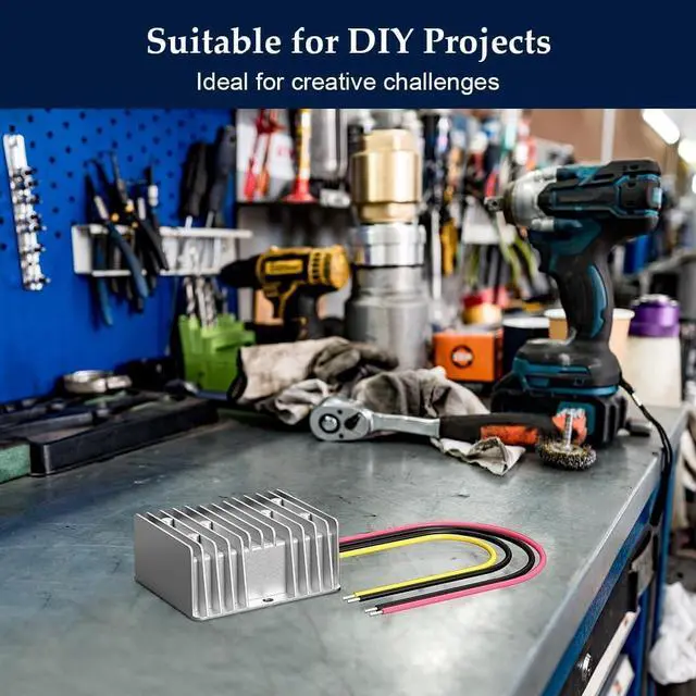 Alt view image 4 of 6 - DC 12v to 24v Converter 15A 360W, Heavy Duty Step Up Waterproof Transformer DC Power Adapter Converter for Car Truck Vehicle Boat Motor Solar System