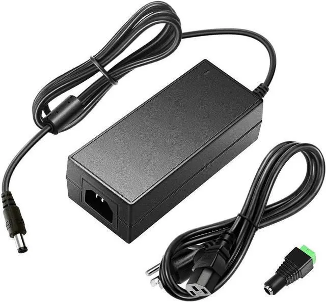 Main image of SHNITPWR 24V 3A DC Power Supply Adapter AC 100V~240V to DC 24 Volt 3 Amp 72W Converter Transformer 5.5x2.5mm Plug for 5050 3528 LED Strip Light 3D Printer LED Driver CCTV Security System LCD Monitor