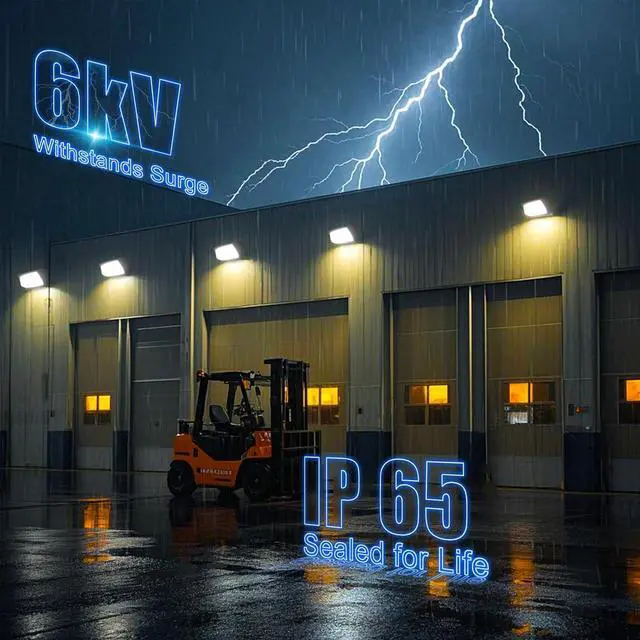 Alt view image 2 of 7 - Lightdot 2Pack 200W LED Wall Pack Lights, 100-277v Dusk to Dawn Photocell | 30000Lm(150Lm/W) 5000K IP65 Outdoor Exterior Lighting Fixture, Energy Saving, ETL | 5-Yrs Warranty(Height:15~30ft)