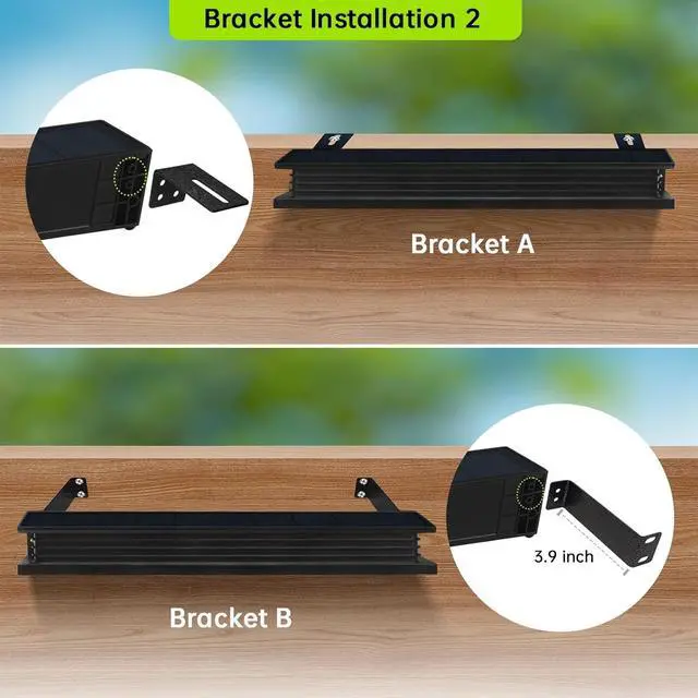 Alt view image 6 of 6 - Solar Sign Light Outdoor Bright LED 6000K White Dusk to Dawn Solar Powered for Mailbox, Address, House Number, Real Estate Sign Posts, Billboard Lighting (1 PACK)