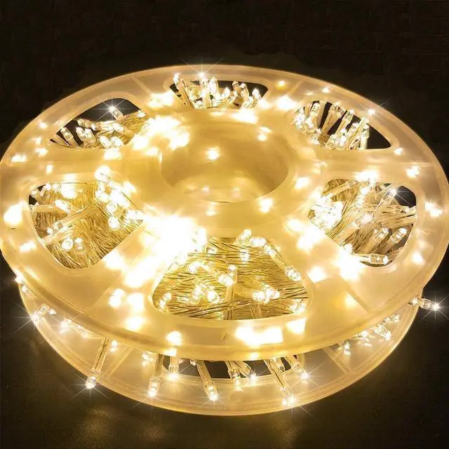 Main image of 165FT 500LED String Lights LED Starry Fairy Light, Twinkle String Lights Decorative Lights with 8 Modes 30V Plug in for Wedding,Patio,Gate,Party Indoor Outdoor Decoration (Warm White)
