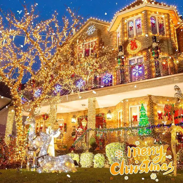 Alt view image 5 of 7 - 165FT 500LED String Lights LED Starry Fairy Light, Twinkle String Lights Decorative Lights with 8 Modes 30V Plug in for Wedding,Patio,Gate,Party Indoor Outdoor Decoration (Warm White)