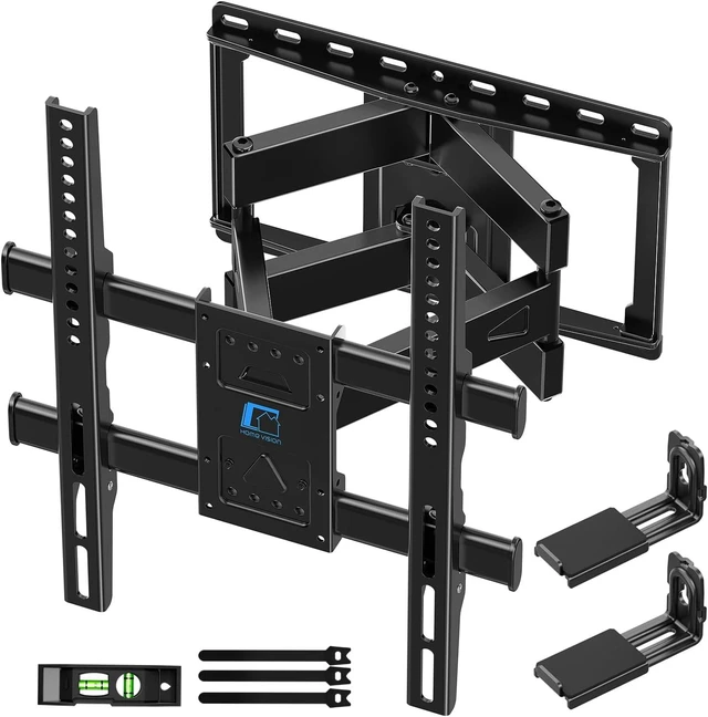 Main image of HOME VISION Full Motion TV Mount with Soundbar Bracket, 32-70" TVs, 132 lbs