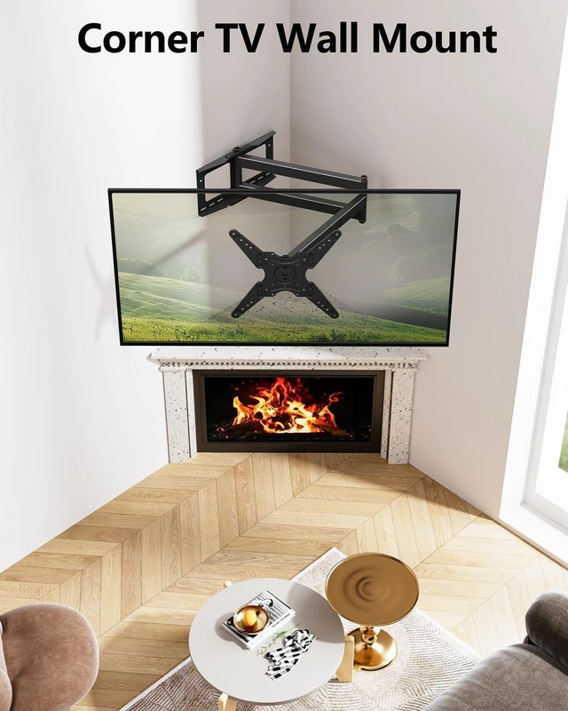 Alt view image 6 of 7 - 48" Extension Long Arm Rotating TV Wall Mount 26-65TV by WHYFONE