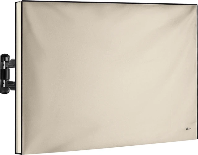 Main image of Garnetics Outdoor TV Cover 43 Inch Weatherproof Waterproof - 600D Heavy Duty for Outside 43, 43 Inch TV Cover Outdoor Enclosure with Bottom & Remote Pocket, Fits 40-43 Flat Screen