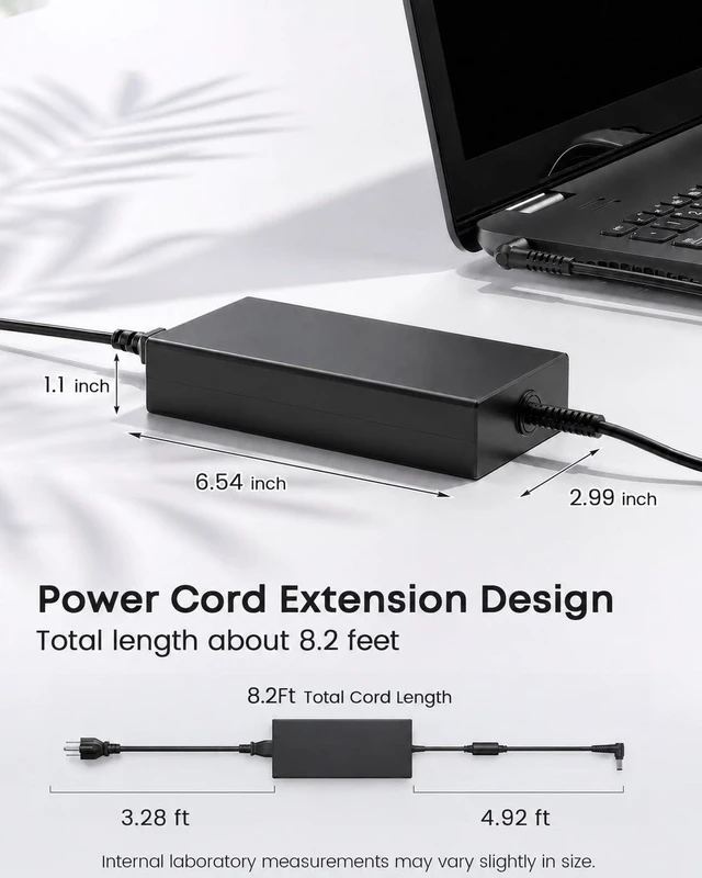 Alt view image 3 of 6 - 230W Charger Fit for MSI GS66 Stealth Eluktronics Gigabyte Laptop