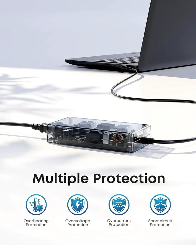 Alt view image 5 of 6 - 230W Charger Fit for MSI GS66 Stealth Eluktronics Gigabyte Laptop