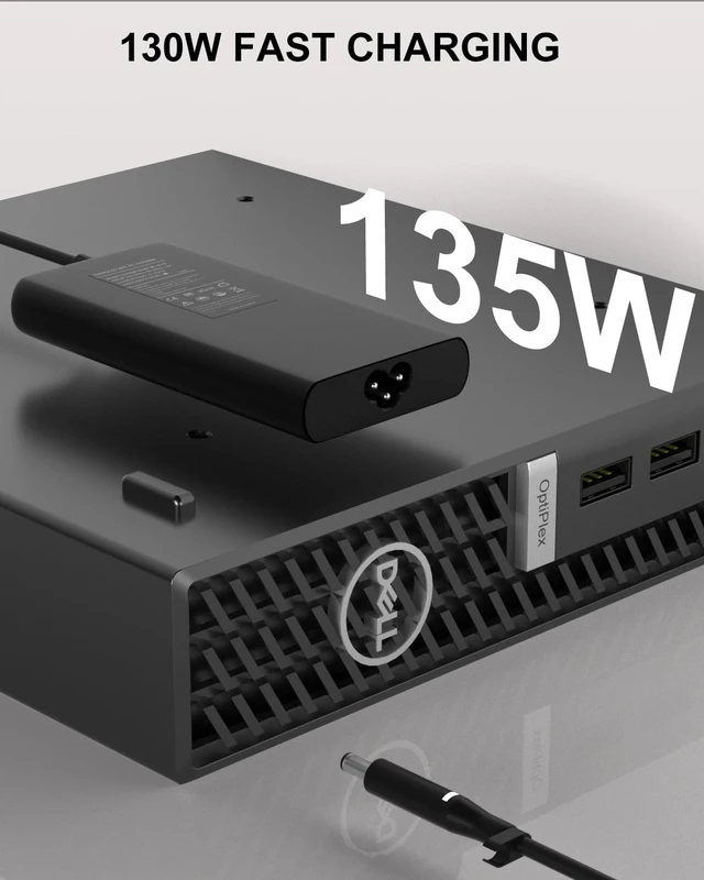 Alt view image 4 of 7 - 90W 130W AC Adapter Compatible with Dell Optiplex 7010 7050 7000