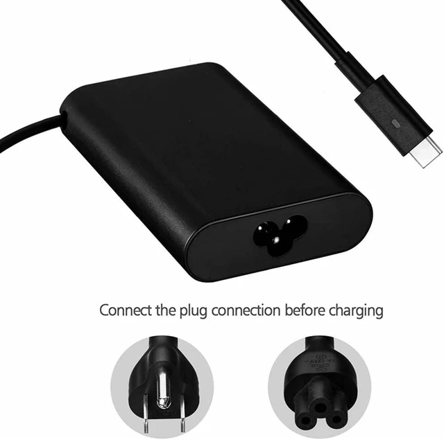 Alt view image 5 of 7 - ROLADA USB-C Laptop Charger for Dell Chromebook 3100 3300 3380 3400, 65W