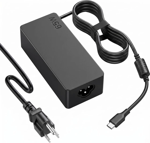 Main image of 65W USB C Fast Charger for LG Gram Laptop 14 15 16 17 Inch Series - VUOHOEG AC Power Adapter for LG Gram 17Z90P 16Z90P 15Z90P 14Z90P 17Z90N 15Z95P 16Z90Q 15Z90Q Supply Cord