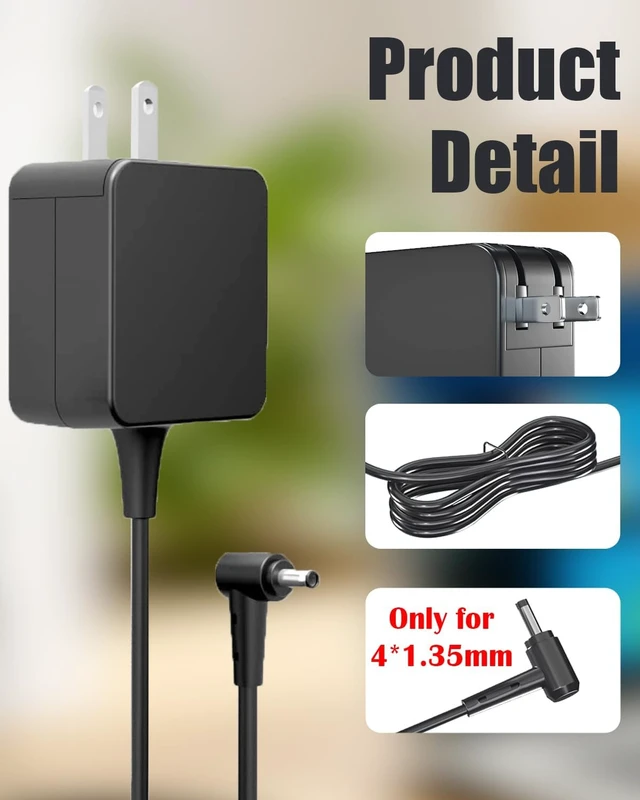Alt view image 5 of 6 - 65W Laptop Charger Compatible with Asus Vivobook 15 Series X512 X515 X540