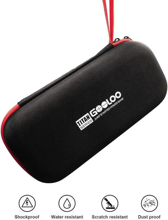 Alt view image 3 of 6 - GOOLOO EVA BOX Portable Protective Case Jump Starter Box Durable Tool Box Storage Case Box