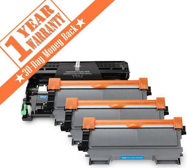 Main image of 4PK Compatible DR420,TN450/1 DR-420,3 TN-450 Drum Unit and Toner Cartridge for Brother HL-2220 HL-2230 HL-2240 HL-2242 HL-2250 HL-2270 DCP-7055 DCP-7057 DCP-7060 DCP-7065 DCP-7070 MFC-7360 MFC-7460