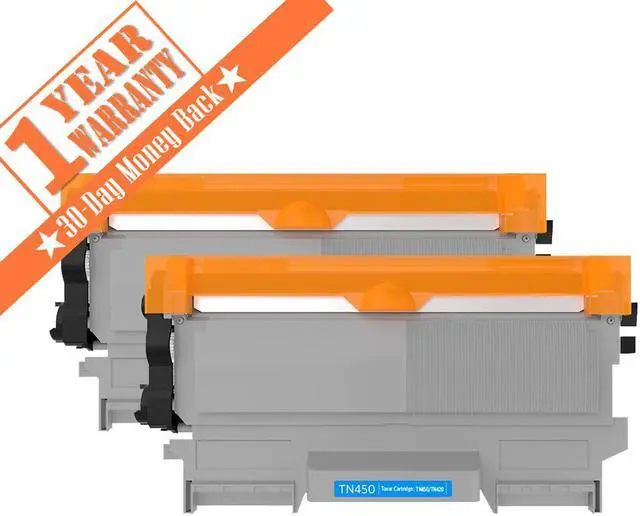 Main image of v4ink Compatible Toner Cartridge Replacement for Brother TN450 TN420 Black Toner Cartridge High Yield Use for HL-2240d HL-2270dw HL-2280dw MFC-7360n MFC-7860dw IntelliFax 2840 2940 Printer 2 Pack