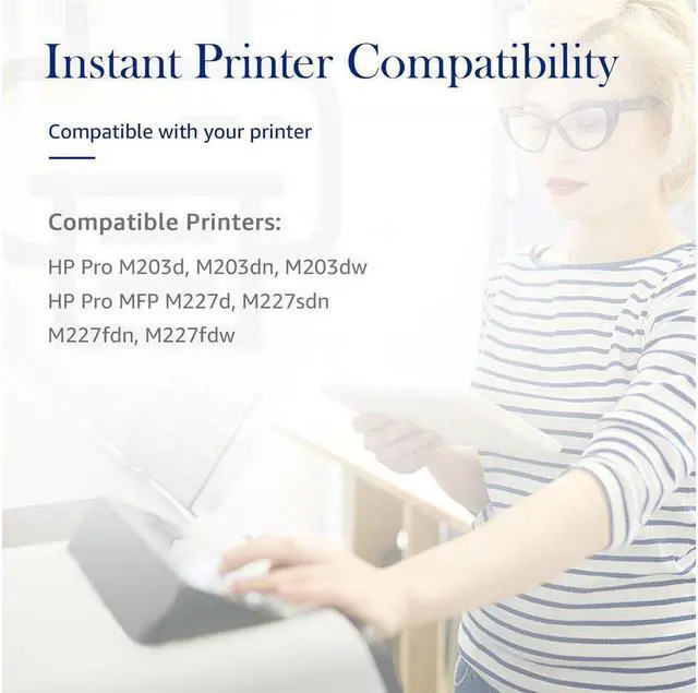 Alt view image 3 of 5 - 2PK CF230A 30A Toner Cartridge for  LaserJet Pro MFP M227fdn M227fdw Printers