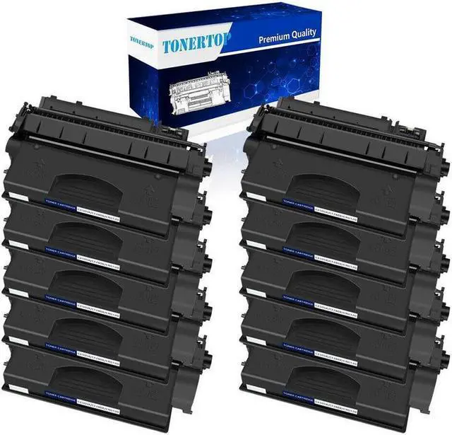 Main image of 10 PK CF280X 80X High Yield Black Toner Cartridge For  LaserJet Pro 400 M401d