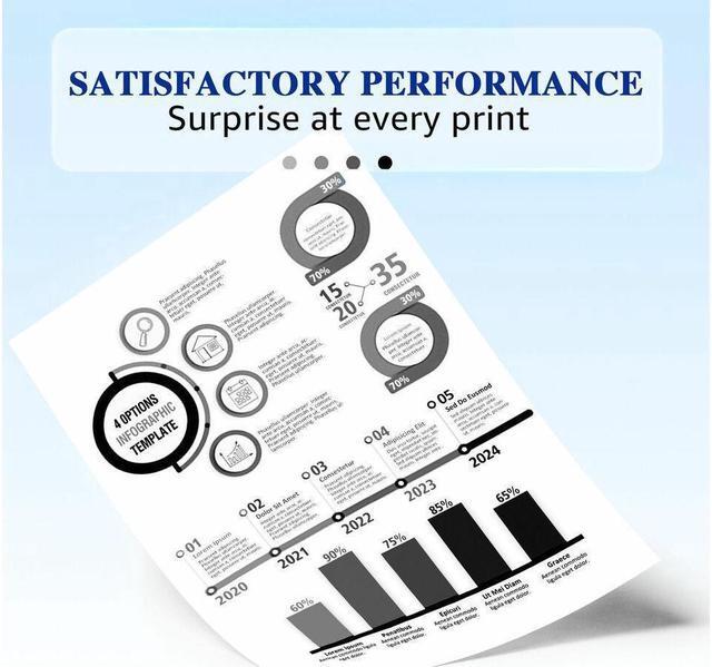 Alt view image 5 of 5 - 2X CF217A 17A Toner Cartridge for  LaserJet Pro MFP M130nw M130fw M130fn M130a