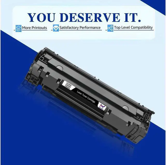 Alt view image 5 of 5 - 4 High Yield 85A CE285A Black Toner Cartridge For  LaserJet P1005 P1006 Print