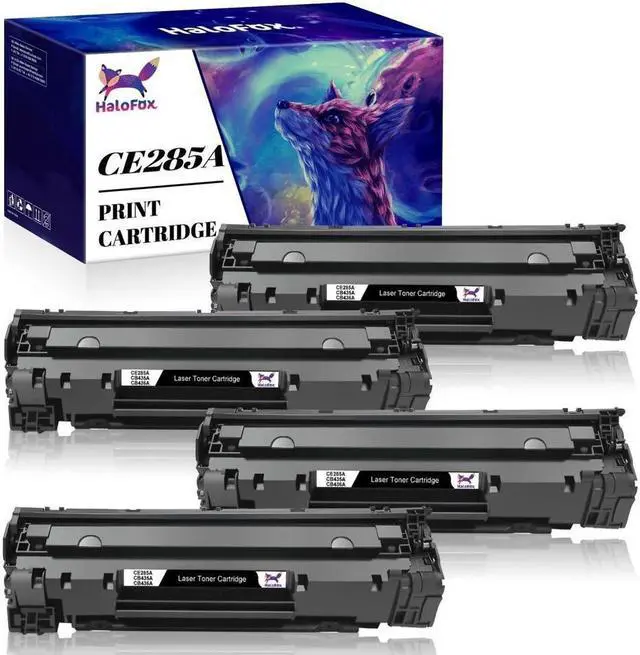 Main image of 4PACK CE285A 85A Toner WITH CHIP For  LaserJet P1006 Pro M1138 M1139 M1210