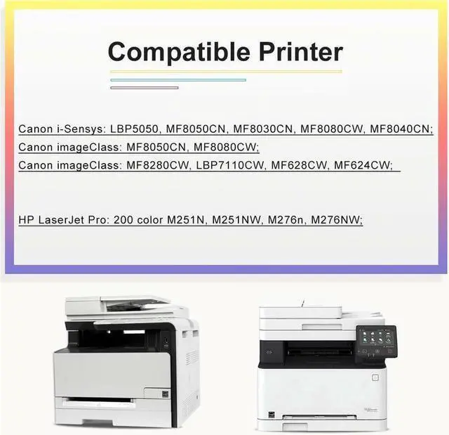 Alt view image 2 of 5 - 5x Laser Toner Cartridge 131 6273B001AA For  ImageClass MF8280 CW MF-8280CW