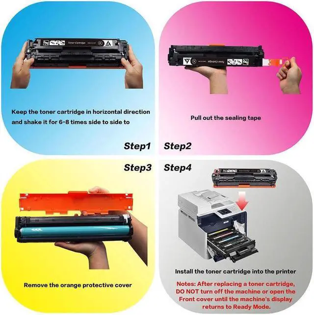 Alt view image 3 of 5 - 5x Laser Toner Cartridge 131 6273B001AA For  ImageClass MF8280 CW MF-8280CW