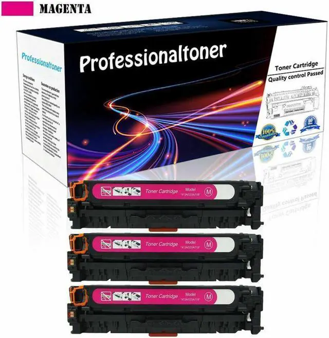 Main image of 3PK CRG-118 C118 2660B001 Magenta Toner Cartridge For  MF8350Cdn LBP7200Cdn