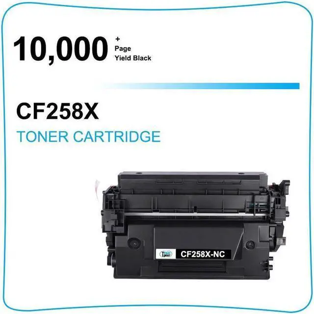 Alt view image 2 of 3 - 3Pack CF258X 58X Toner WITH chip Replacement for 58X LaserJet Pro M404n M404dn M428fdw