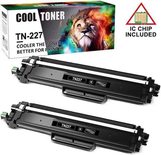Main image of 2xTN227 Black Toner TN223 for Brother HL-L3210CW L3230CDW L3270CDW MFC-L3770CDW