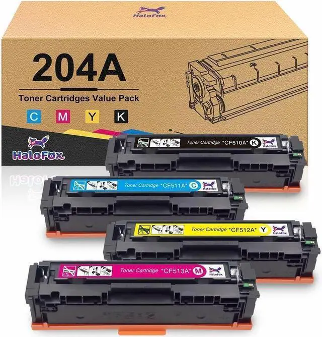 Main image of 4 CF510A CF511A CF512A F513A Toner Cartridge for Color Laserjet MFP M180nw