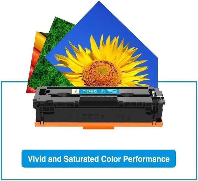 Alt view image 3 of 5 - TRUE IMAGE Compatible Toner Cartridge Replacement for 201A 201X CF400X CF400A Color Pro MFP M277dw M252dw M277c6 CF401X CF402X CF403X M252 M277 Printer (Black Cyan Yellow Magenta, 4-Pack)