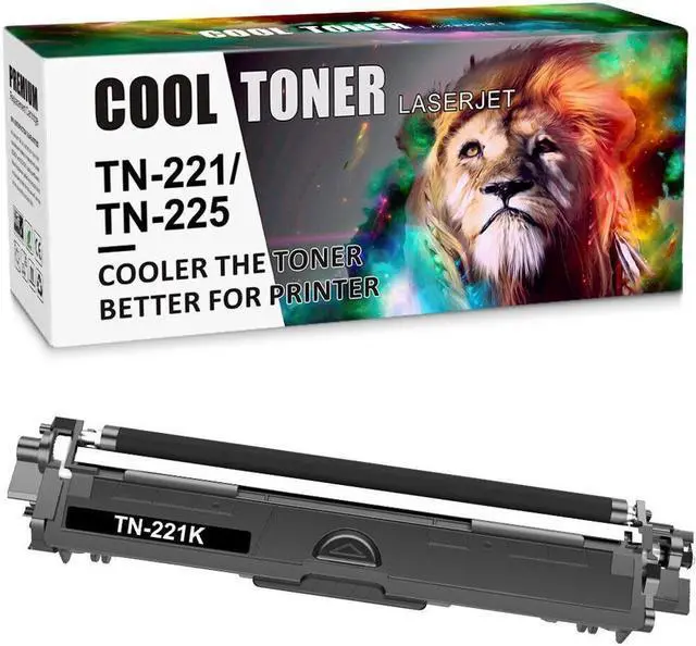 Main image of 1PK Black TN221 TN225 Toner Compatible With Brother MFC-9130CW MFC-9340CDW HL-3170CDW