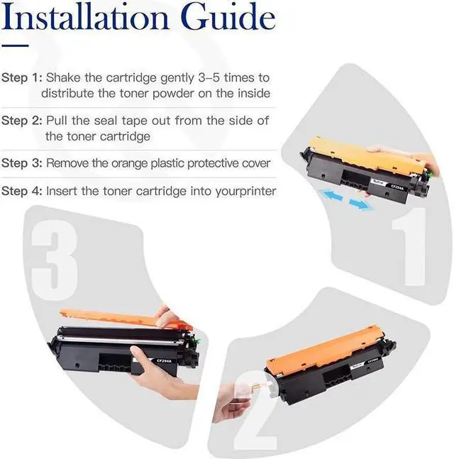 Alt view image 4 of 5 - Valuetoner Compatible Toner Cartridge Replacement for 94A CF294A to use with Laserjet Pro MFP M148dw, M148fdw, M118dw, M149fdw, Laserjet M148, M118, M149(Black, 2 Pack)