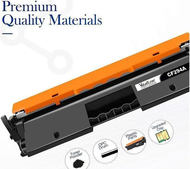 Alt view image 2 of 5 - Valuetoner Compatible Toner Cartridge Replacement for 94A CF294A to use with Laserjet Pro MFP M148dw, M148fdw, M118dw, M149fdw, Laserjet M148, M118, M149(Black, 2 Pack)