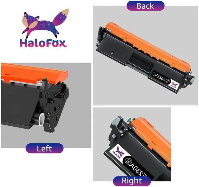 Alt view image 5 of 5 - 2PK CF230A 30A Black 30A Toner compatible with LaserJet MFP M227fdn M227sdn