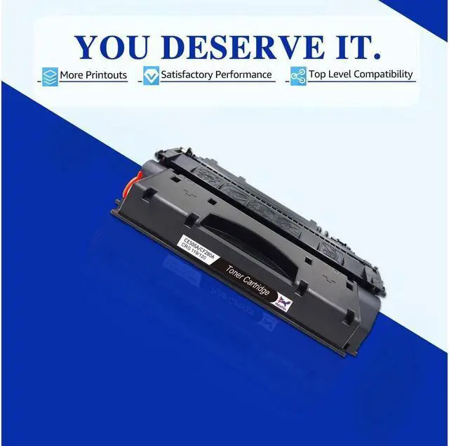 Alt view image 2 of 5 - 2PK 05A CE505A Toner Cartridge Compatible for LaserJet P2055dn P2055 P2055d