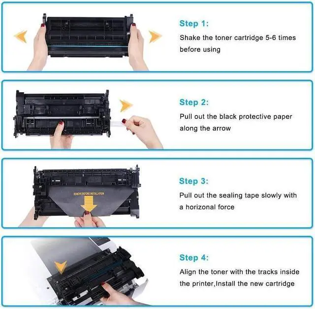 Alt view image 3 of 5 - Cool Toner Compatible Toner Cartridge Replacement for 78A CE278A Toner Laserjet P1606dn 1536dnf MFP M1536dnf Laserjet 1606dn P1606 P1566 P1560 Toner Cartridge Printer Ink (Black, 2-Pack)